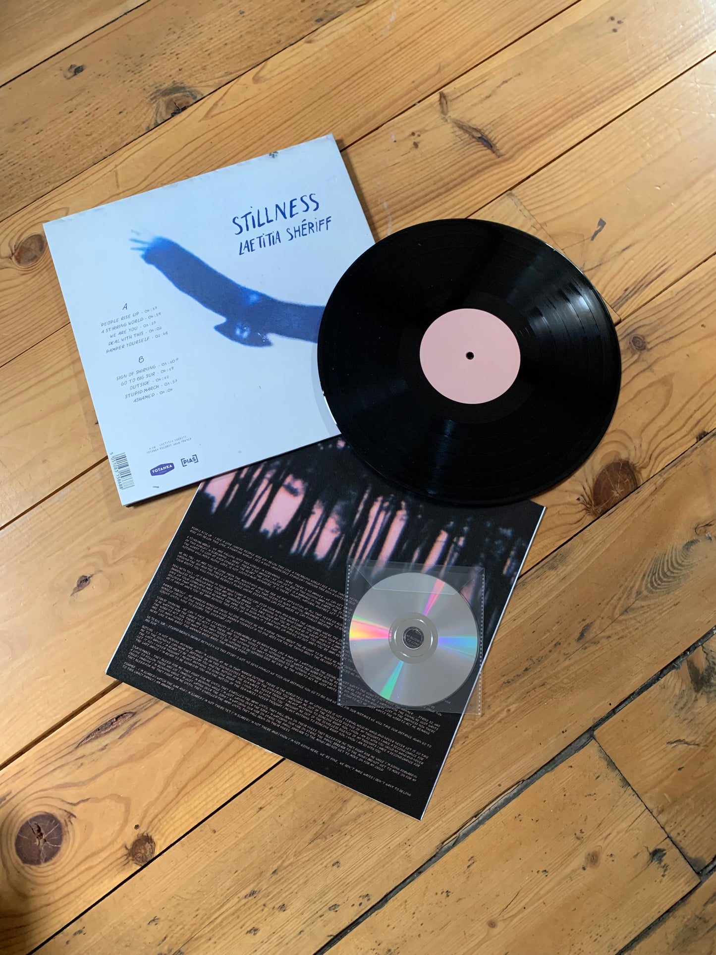 LAETITIA SHERIFF - Stillness - LP + CD